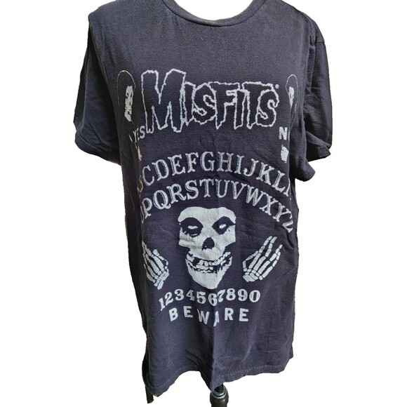 MISFITS Ouija Board Black Band Tee Size Medium 2016 - Picture 1 of 6